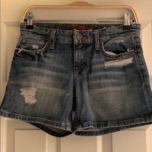 Joe’s jeans denim shorts size 25